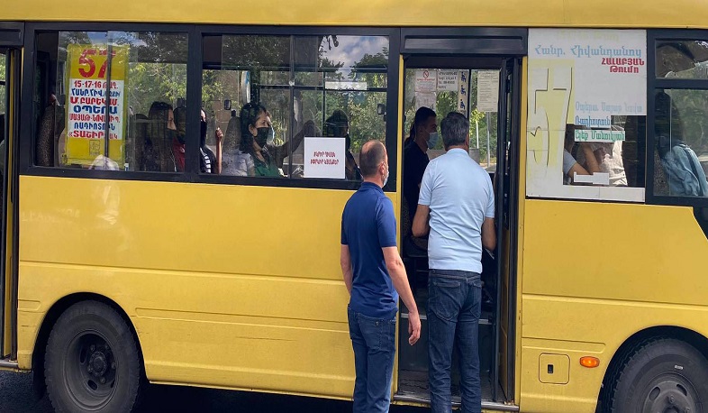 Երևանի տրանսպորտային միջոցներում կրկին հայտնաբերվել են խախտումներ