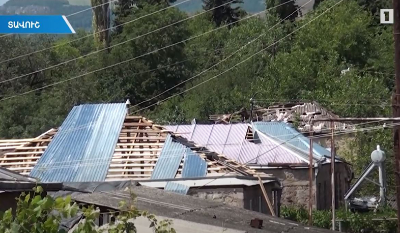 Այգեպարում նորոգում են վնասված տները. ուժեղացվում է սահմանի անվտանգությունը