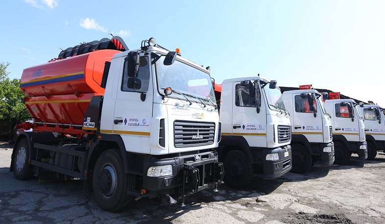 Եվս 172 միլիոն դրամի տեխնիկա՝ խոշորացված համայնքներին. ՏԿԵ