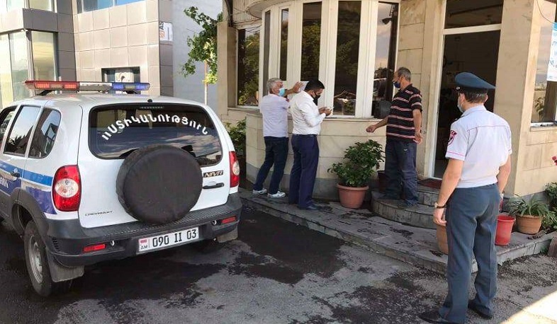 Կոտայքի և Լոռու մարզերում կասեցվել է մի շարք բենզալցակայանների ու շինանյութի առևտրի կետերի գործունեությունը