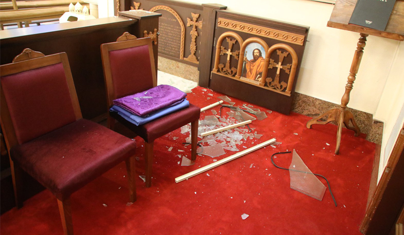 Բեյրութում տեղի ունեցած պայթյունի հետևանքով վնասվել է Անթիլիասի Մայր տաճարը