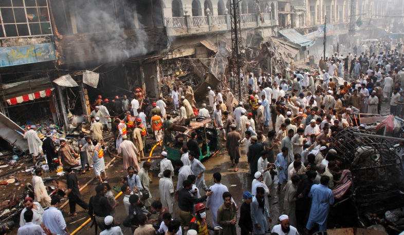 Պակիստանում հանրահավաքի ժամանակ նռնակ է պայթել․ վիրավորվել է շուրջ 40 մարդ