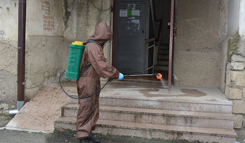 Ստեփանակերտում ախտահանման աշխատանքներ են կատարել