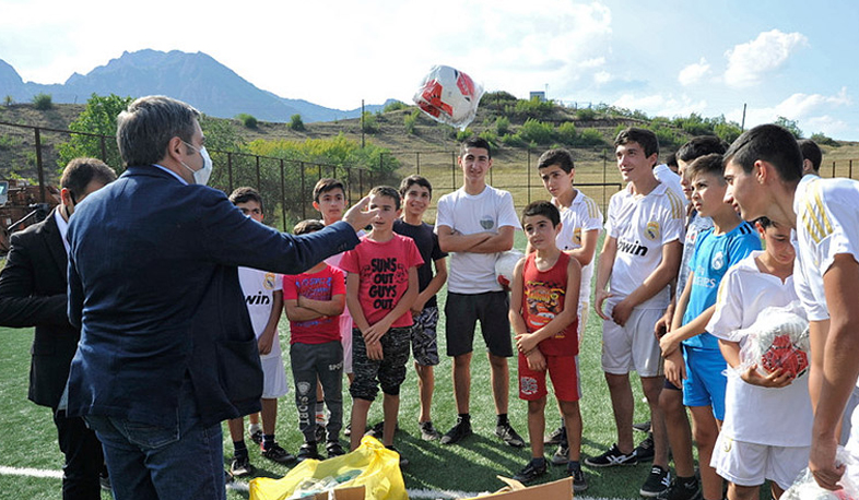 ՀՖՖ նախագահ Արմեն Մելիքբեկյանն այցելել է Տավուշի մարզ