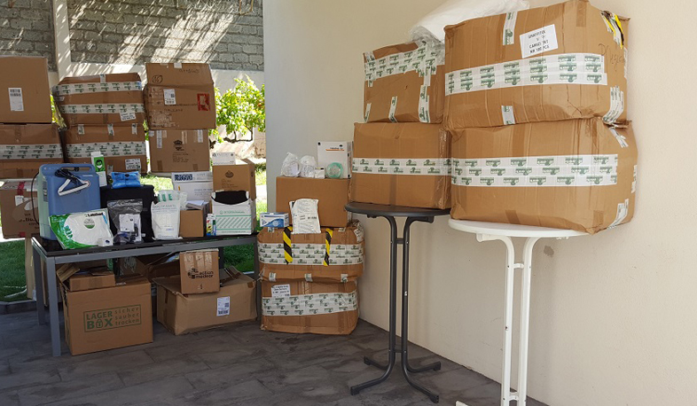 Գերմանիան կորոնավիրուսի դեմ պայքարում Հայաստանին է փոխանցել բժշկական պարագաներ