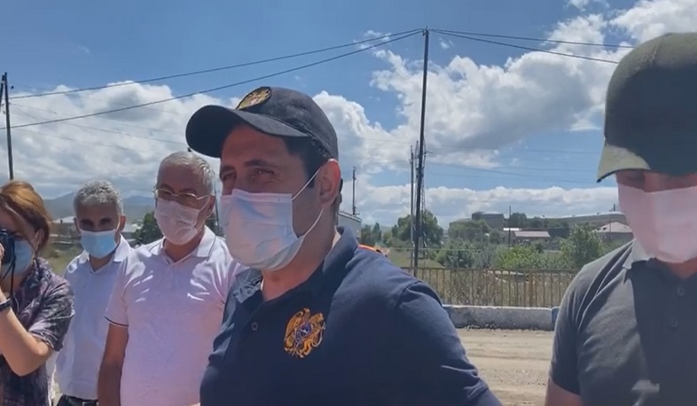 Սուրեն Պապիկյանը Գեղարքունիքի մարզում հետևել է շինարարական աշխատանքների կատարմանը