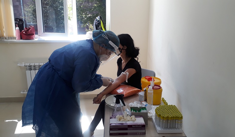 Հայ բուժաշխատողները COVID-19 հակամարմինների շճաբանական հետազոտություն են անցել. ԱՆ