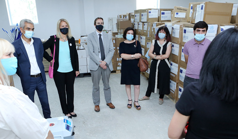 ՅՈՒՆԻՍԵՖ-ն ԱՄՆ ՄԶԳ-ի աջակցությամբ առողջապահության նախարարությանն է տրամադրել պաշտպանիչ իրերի հերթական խմբաքանակը