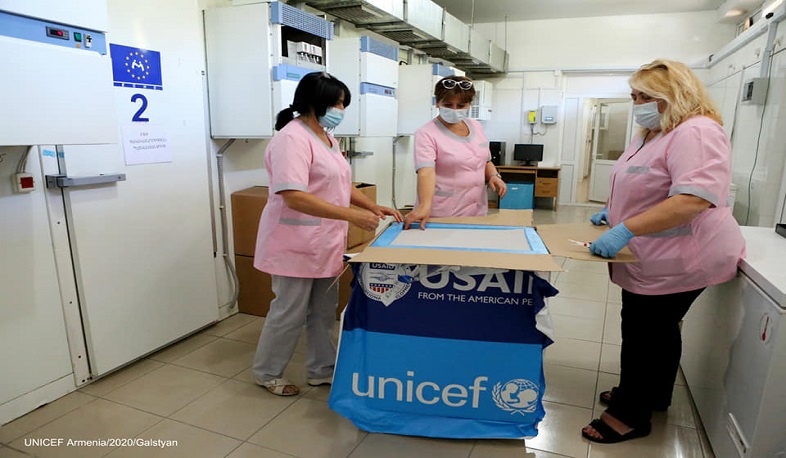 ԱՄՆ ՄԶԳ-ն և ՅՈՒՆԻՍԵՖ-ը շարունակում են աջակցել Հայաստանին համավարակի հաղթահարման գործում