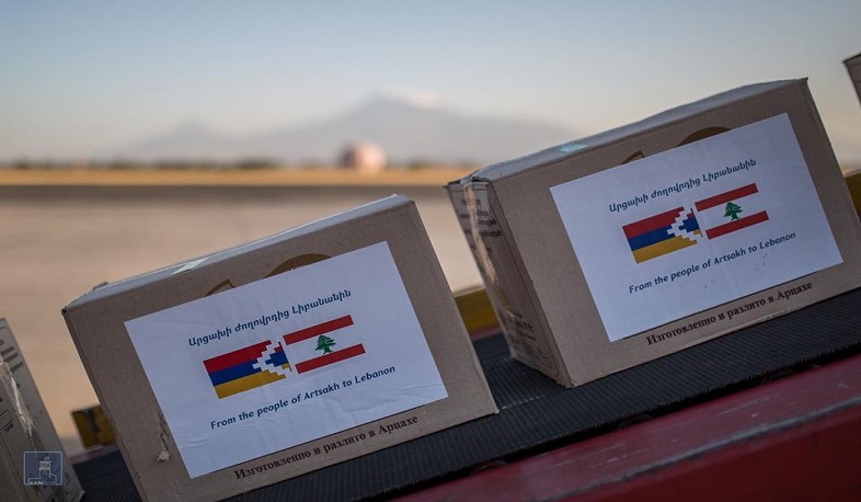Արցախի ժողովրդից Լիբանանին. ևս մեկ ինքնաթիռ մեկնեց Բեյրութ