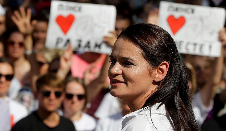 Բելառուսի գլխավոր ընդդիմադիր Տիխանովսկայան Լիտվայում է