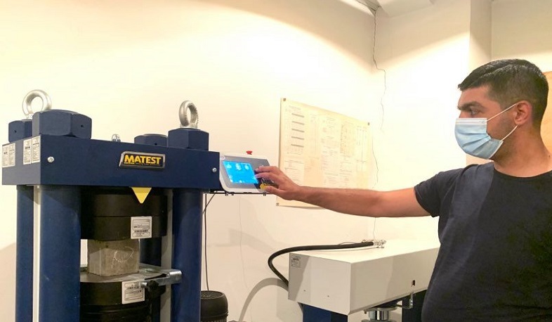 Ճանապարհաշինական աշխատանքների և շինանյութերի փորձաքննություն է իրականացվում