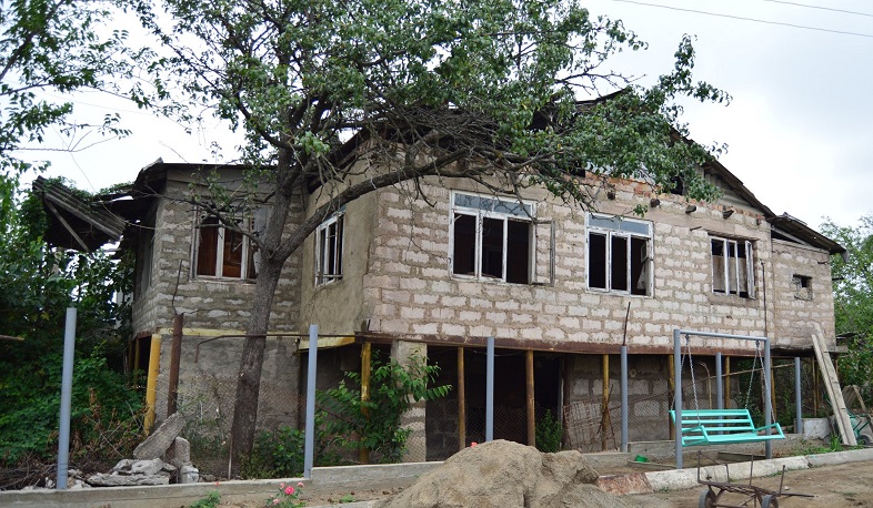 Renovation of some of the shelled houses in Tavush is coming to end. The governor visited border communities