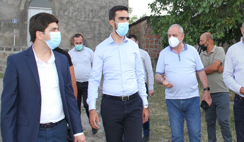 Կոտայքի մարզպետի պաշտոնակատարը մի շարք համայնքներում հետևել է համայնքային ենթակառուցվածքների շինաշխատանքներին