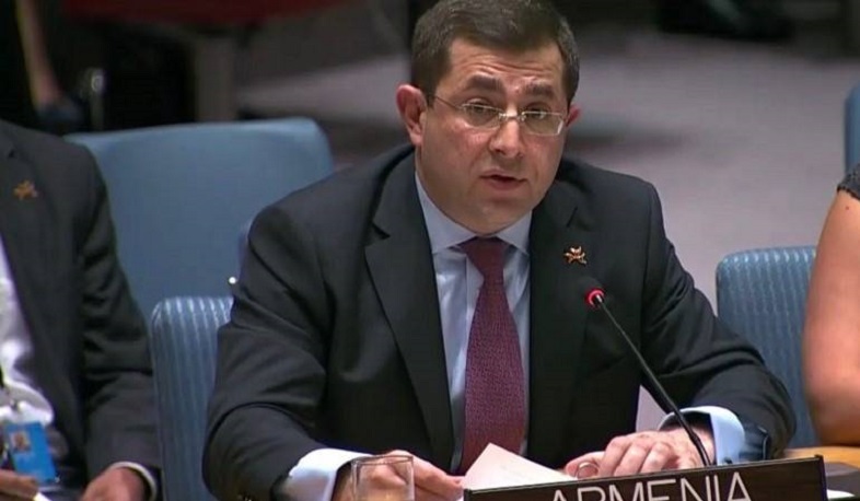 ՄԱԿ-ում ՀՀ դեսպանը կառույցի գլխավոր քարտուղարին զեկուցել է Ադրբեջանի հրահրած ազգամիջյան բախումների մասին