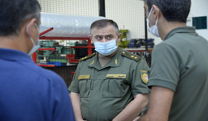 Արտակ Դավթյանն այցելել է ռազմարդյունաբերական համալիրի ձեռնարկություններ