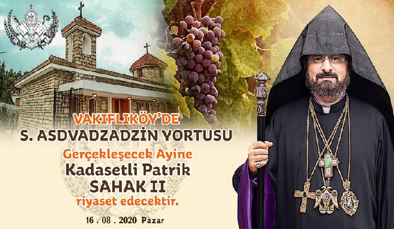 Թուրքիայի միակ հայկական գյուղում Սբ Աստվածածնի տոնին պատարագ կմատուցի Կ․ Պոլսի հայոց պատրիարքը