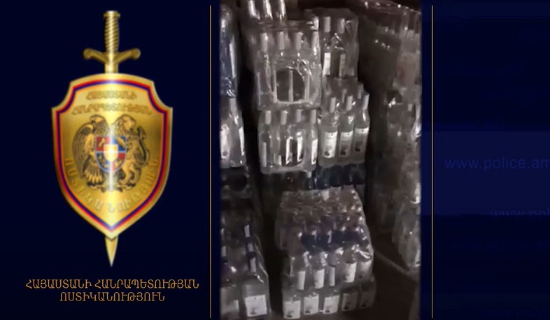 Բացահայտվել են օղու արտադրության ապօրինի ձեռնարկատիրական գործունեության դեպքեր