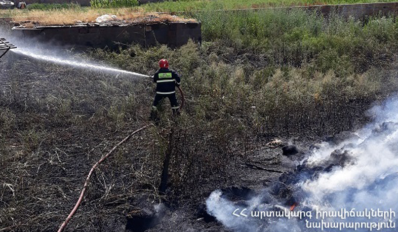 Հրշեջ-փրկարարները մարել են ընդհանուր 8 հա տարածքում բռնկված հրդեհները