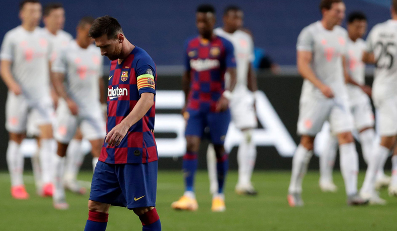 «Բավարիան» 8:2 հաշվով հաղթել է «Բարսելոնային»` դուրս գալով ՉԼ կիսաեզրափակիչ