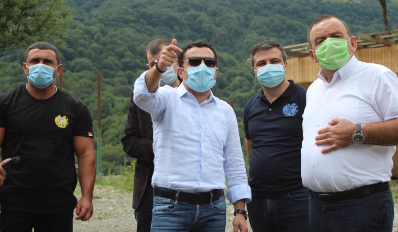 Ռոմանոս Պետրոսյանն աշխատանքային այցով Տավուշի մարզում է