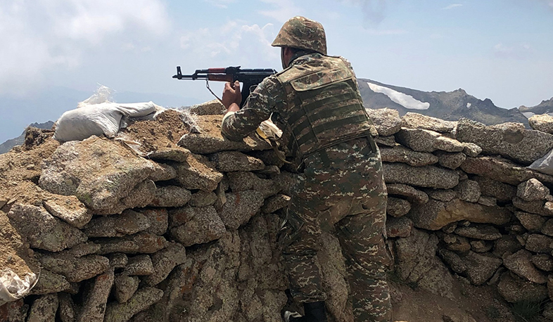 More than 6,000 shots were fired at Armenian positions in one week