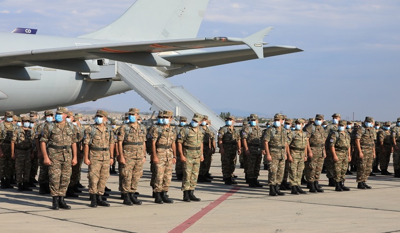 Another contingent of Armenian peacekeepers left for Afghanistan