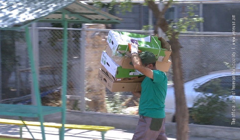 Քաղաքապետարանը թափոնների տեսակավորումը սկսել է ստվարաթղթից