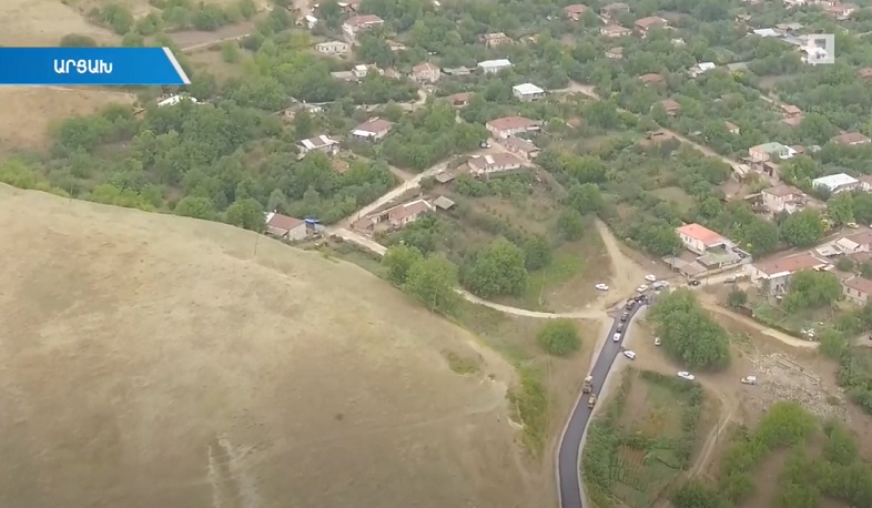 Արցախում ևս լայն թափով է շարունակվում ճանապարհաշինությունը