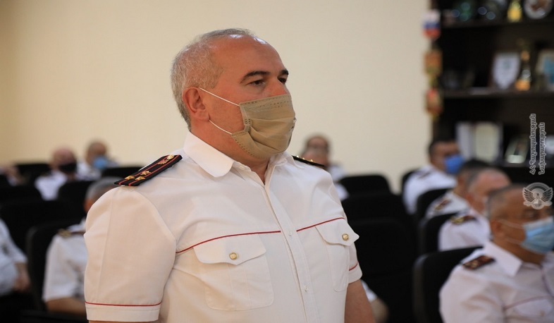Գաբրիել Բալայանը ռազմական ոստիկանության աշխատակիցներին է ներկայացրել  նորանշանակ պետ Աշոտ Զաքարյանին