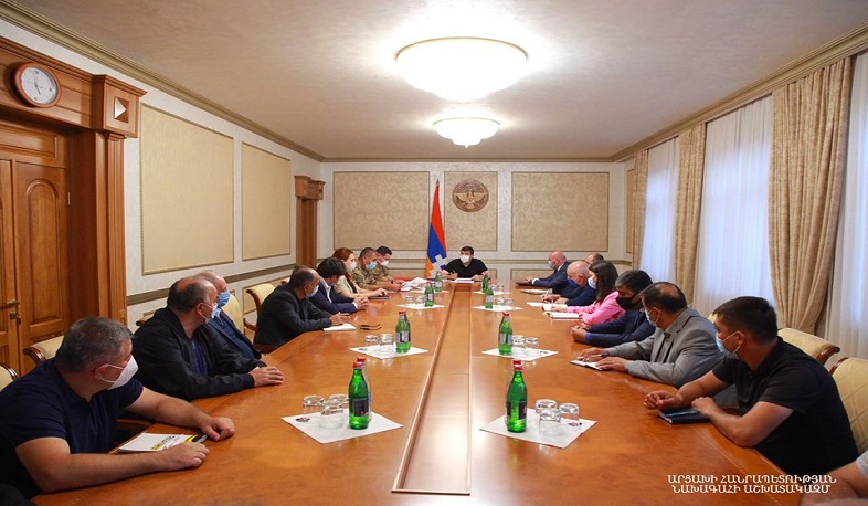 Issues related to the construction of bomb shelters were discussed in Artsakh