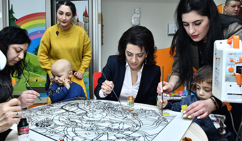 No child or young person in the world should be left alone with their illness. Anna Hakobyan