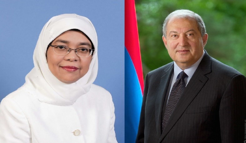 Great opportunities for trade and economic relations․ President Armen Sargsyan spoke with the President of Singapore