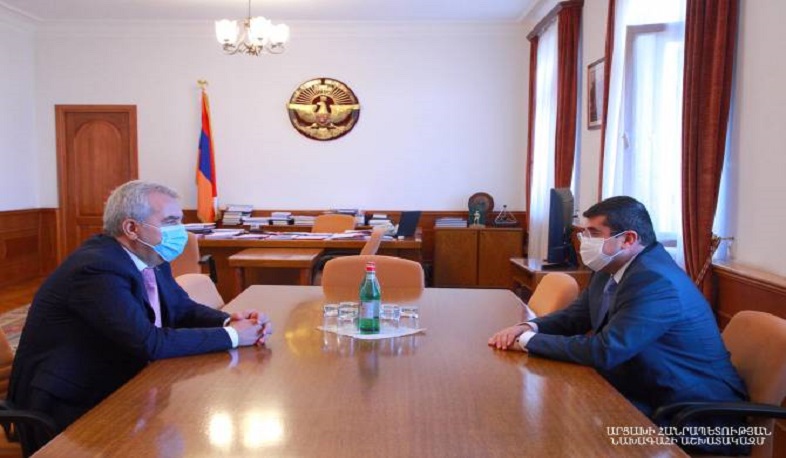 The President of Artsakh received Andranik Kocharyan