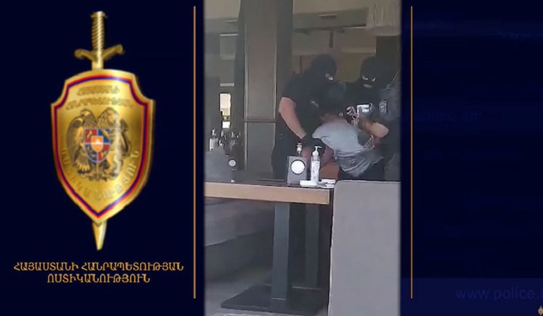 Ոստիկանները բերման են ենթարկել միջազգային հետախուզման մեջ գտնվող օրենքով գողի. տեսանյութ