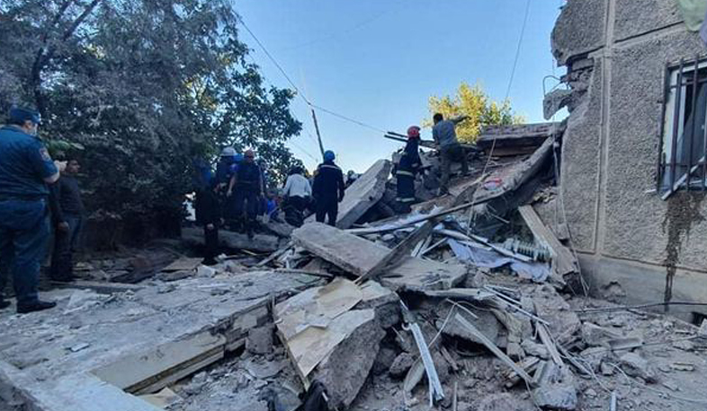 Ռայնիսի փողոցում պայթյունի հետևանքով մասնակի փլուզվել է 12 բնակարան. փլատակների տակ էր մնացել 3 քաղաքացի. Փաշինյան