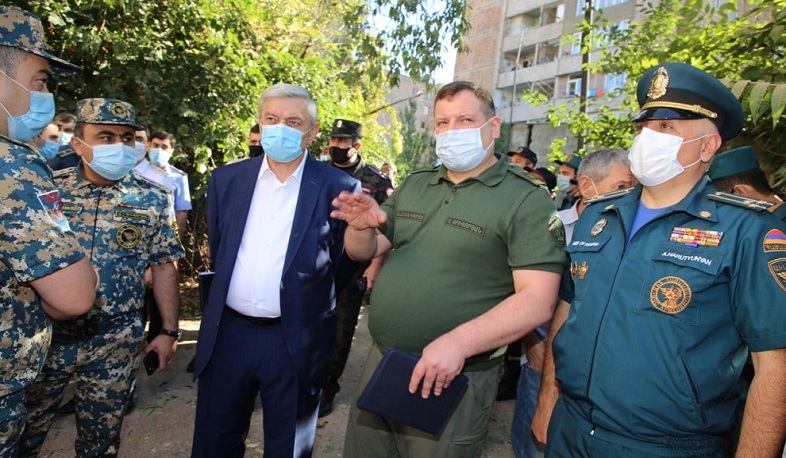 Երևանում պայթյունի վայրում կատարվում են քննչական գործողություններ. հարուցվել է քրգործ