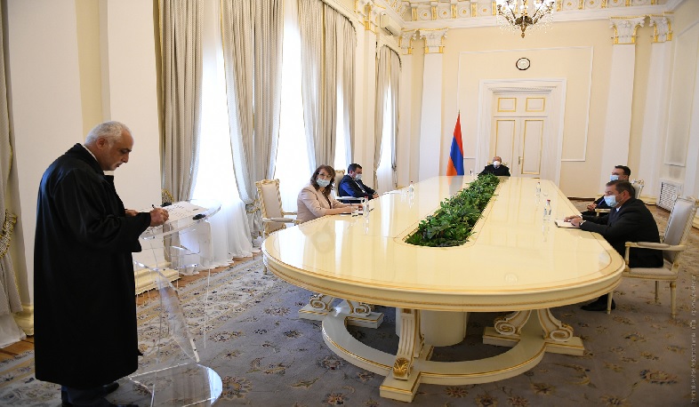 Մաղթում եմ, որ ձեր բարձր պարտականությունները կատարեք մեծ պատասխանատվությամբ. նախագահ