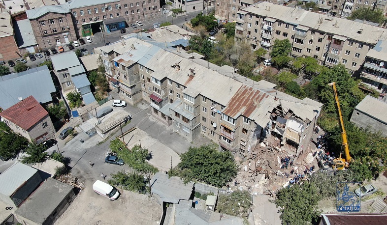 Պայթյունի վայրում աշխատանքները դադարեցվել են. սահմանվել է հերթապահություն