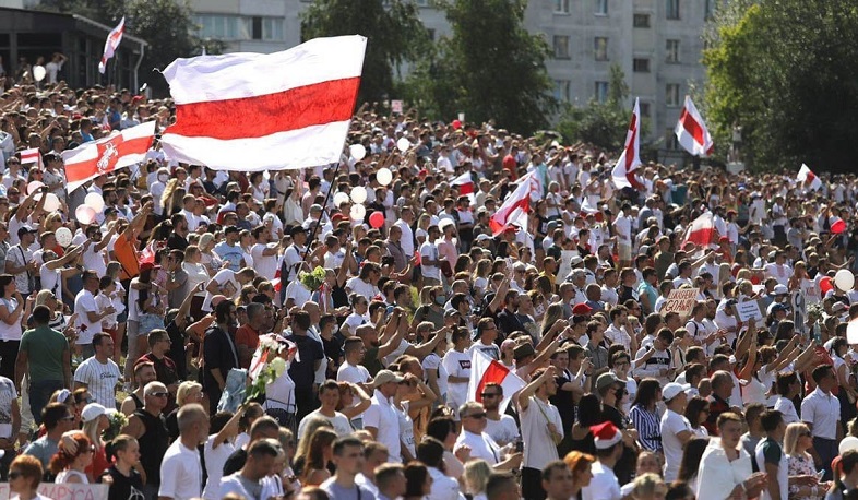 Մինսկում ցույցի 125 մասնակից է ձերբակալվել