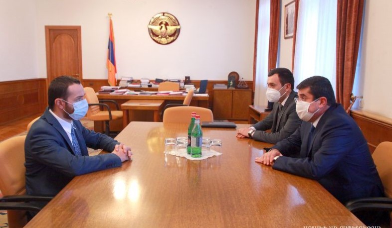 Արայիկ Հարությունյանն ընդունել է Մխիթար Հայրապետյանին