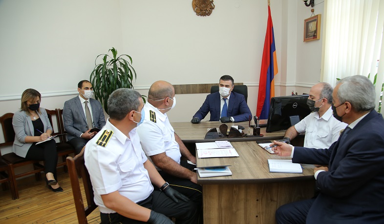 Գլխավոր հարկադիր կատարողն այցելել է Շիրակի մարզային բաժին