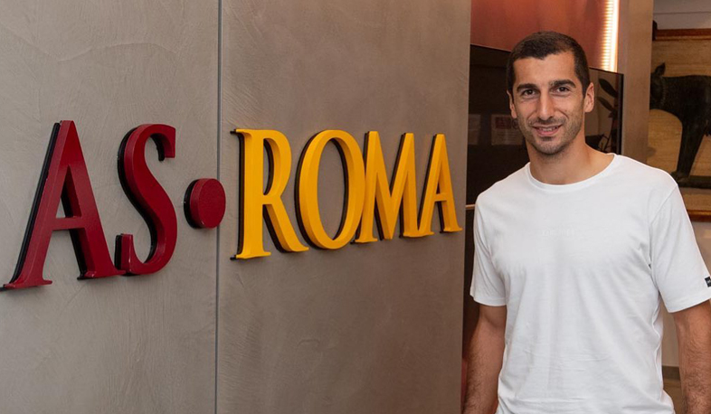 Մխիթարյանը պաշտոնապես դարձավ «Ռոմայի» ֆուտբոլիստ