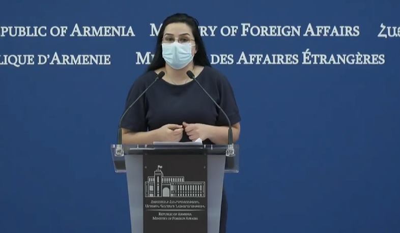 Armenia does not consider Turkey as a mediator. Anna Naghdalyan