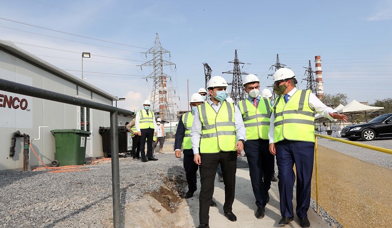 Տիգրան Ավինյանը շրջայց է կատարել Երևանում կառուցվող ջերմաէլեկտրակայանի տարածքում