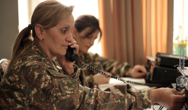 4-րդ զորամիավորումում անցկացվել են ՀՕՊ մարզումներ