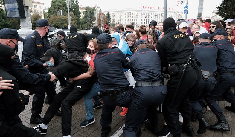 Բելառուսում բերման է ենթարկվել 41 ակտիվիստ, որոնցից 21-ը դեռևս կալանավայրում են