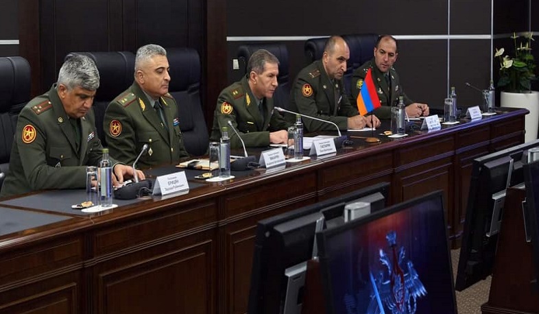 The delegation headed by the Chief of General Staff of the RA Armed Forces is in Moscow