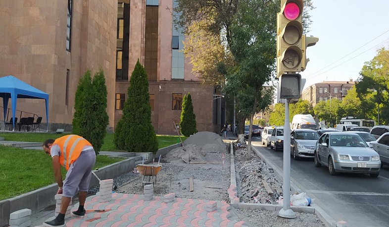 Սբ Գրիգոր Լուսավորչի փողոցի մի մասը կանաչապատվում է. Հակոբ Կարապետյան