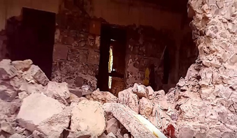 Շատին գյուղում չշահագործվող շինության պատի փլուզման հետևանքով 36-ամյա տղամարդ է մահացել